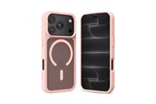 Handys - Cover & Cases - CRONG Hybrid MATTE Magnetic case with MagSafe for iPhone 18 Pro / iPhone 17 Pro - Pink - CRGHMMIP1863PPNK