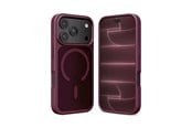 Handys - Cover & Cases - CRONG Hybrid MATTE Magnetic case with MagSafe for iPhone 18 Pro Max / 17 Pro Max - Burgundy - CRGHMMIP1869PPRP
