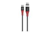 USB Kabel - MicroConnect Safe Charge - USB-C cable - USB-C to USB-C - 1.5 m - MC-MAGNETIC-CUSBC-SC-240W