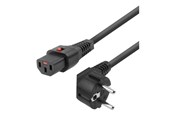 Stromkabel (Intern) - MicroConnect - power cable - power CEE 7/7 to power IEC 60320 C13 - 3 m - MC-SCHC13-3