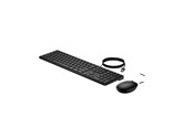 Tastaturen - HP Desktop 320MK - Tastatur & Maus Set - Italienisch - Schwarz - 9SR36UT#ABZ
