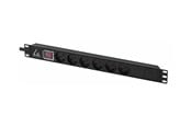 Stromkabel (Extern) - Lanview - power distribution strip - 13A - LVR-3MDK-SW-DK6