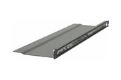 Rack-Gehäuse - Lanview by Logon - rack cable organiser - L bent brushed - 0.5U - RAO215BL