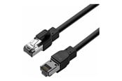 Netzwerk - Kabel - Lanview patch cable - 3 m - black - Schwarz - 3m - LVN603SOUT