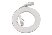 Netzwerk - Kabel - MicroConnect network cable - 5 m - white - Weiß - 5m - V-UTP6A05W-FLAT-LSZH
