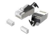 Netzwerk - Kabel - MicroConnect network connector - aluminium - Silber - CON81FTP