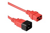 Stromkabel (Intern) - MicroConnect - power cable - IEC 60320 C20 to IEC 60320 C19 - 1.8 m - PE2019R18
