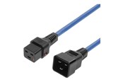 Stromkabel (Intern) - MicroConnect - power cable - IEC 60320 C19 to IEC 60320 C20 - 1.5 m - MC-C19C20LOCK-1.5M-B
