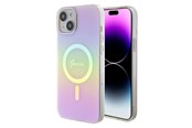 Handys - Cover & Cases - GUESS GUHMP15MHITSP iPhone 15 Plus 6.7" pink/pink hardcase IML Iridescent MagSafe - 3666339155070