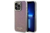 Handys - Cover & Cases - GUESS GUHCP15LHDECMP iPhone 15 Pro 6.1" pink/pink hardcase IML Faceted Mirror Disco Iridescent - 3666339172619