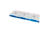Gehäuselüfter - Lian Li UNI FAN TL FLEX 120 (3-pack) with controller - Gehäuselüfter - 120mm - Weiß mit RGB LED - 33 dBA - 12TL1F3W