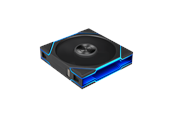 Gehäuselüfter - Lian Li UNI FAN TL FLEX 120 - Gehäuselüfter - 120mm - Schwarz mit RGB LED - 33 dBA - 12TL1F1B