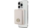 Powerbank (Akku) - GUESS MagSafe 4G Strassed Metal Logo induction power bank 5W 3000mAh - gold - 3000 mAh - 3666339170158