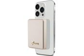 Powerbank (Akku) - GUESS MagSafe Metal Script Logo induction power bank 5W 3000mAh - gold - 3000 mAh - 3666339171360