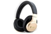 Kopfhörer/Headsets - GUESS Bluetooth on-ear headphones GUBH604GEMK black/black 4G Script - 3666339170202