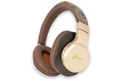 Kopfhörer/Headsets - GUESS Bluetooth on-ear headphones GUBH604GEMW brown/brown 4G Script - 3666339170219
