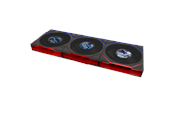Gehäuselüfter - Lian Li UNI FAN TL LCD FLEX 120 (3-pack) - Gehäuselüfter - 120mm - Schwarz mit RGB LED - 26 dBA - 12TLLCD1F3B