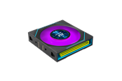 Gehäuselüfter - Lian Li UNI FAN SLINF LCD FLEX 120 Reversed - Gehäuselüfter - 120mm - Schwarz mit RGB LED - 31 dBA - 12RSLIND1F1B