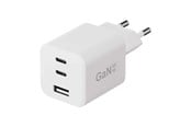 Handys - Adapter und Ladegeräte - X2O 65W Tripple Home Charger USB-C/C/A GaN - White - TR437001