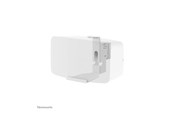 Wandhalterungen, AV-Halterungen & AV-Möbel - Neomounts WL35-725WH1 mounting kit - for speaker - with tilt & swivel - white - Max 7 kg - recommended for - WL35-725WH1