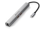 Dockingstationen - Sharkoon OfficePal Combo Adapter - docking station - USB-C - HDMI - 1GbE - 4044951040704