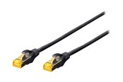 Netzwerk - Kabel - DIGITUS Professional patch cable - 25 cm - black - Schwarz - DK-1644-A-0025/BL