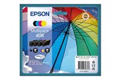 Druckerzubehör - Tinte & Toner - Epson 406 Multipack - 4-pack - black yellow cyan magenta - original - ink cartridge - C13T17G64010