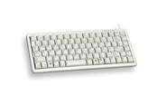 Tastaturen - Cherry Compact-Keyboard G84-4100 - keyboard - German - light grey Input Device - Tastatur - Deutsch - Grau - G84-4100LCADE-0