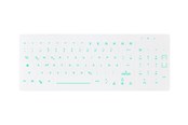 Tastaturen - Cherry Contour Active Key AK-CB7012F-U1-W - Tastatur - Deutsch - Weiss - AK-CB7012F-US-W/GE