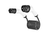 Aufladen von Elektroautos - Gembird Ladekabel Typ 2 32A 3-phasig (22 kW) Spiral - 5 Meter - EV-T2MF-SP-22KW-5M