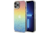 Handys - Cover & Cases - GUESS IML Faceted Mirror Disco Iridescent case for iPhone 12/12 Pro - multicolor - 3666339172220