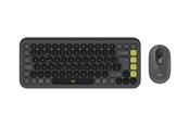 Tastaturen - Logitech POP Icon Combo - Tastatur & Maus Set - Schweiz - Grau - 920-013275