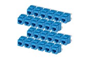 Netzwerkzubehör - StarTech.com Startech keystone jack - 180° 110 punch down - TAA Compliant - C6KEY110180BL24PK