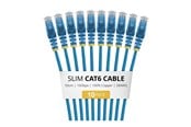 Netzwerk - Kabel - StarTech.com Startech patch cable - 50 cm - blue - Blau - N6PAT50CMBLS10PK