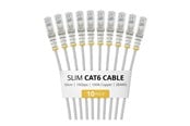 Netzwerk - Kabel - StarTech.com Startech patch cable - 50 cm - grey - Grau - N6PAT50CMGRS10PK