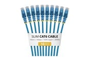 Netzwerk - Kabel - StarTech.com Startech patch cable - 1 m - blue - Blau - N6PAT100CMBLS10PK