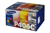Druckerzubehör - Tinte & Toner - Samsung CLT-P406C Value Pack - 4-pack - black yellow cyan magenta - original - toner cartridge - CLT-P406C