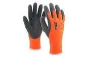 Sicherheitsausrüstung & Arbeitskleidung - OX-ON Comfort 3304 Winterhandschuh schwarz/orange - Gr. 10 - 198.40