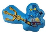 Kinderzimmer - LEGO NINJAGO RIYU figurenförmiges Kissen 40 cm - 4004119-LEG1222