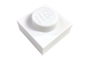 Kinder Lampen - LEGO Iconic 1x1 Plate Night Light - White - 4006436-LP50