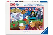 Puzzle - Ravensburger Der Tourist,Olso 1000-teiliges Puzzle - EMBARGO for SM - 12002018