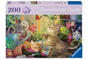Puzzle - Ravensburger Freche Katzen 200p Ad - 12001735