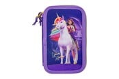 Schul-Zubehör - Unicorn Academy Filled double pencil case - 170108516
