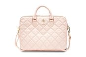 Taschen - GUESS Quilted 4G bag for a 16" laptop - pink - 3666339210946