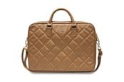 Taschen - GUESS Quilted 4G bag for a 16" laptop - brown - 3666339210953