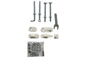 Baby Spielzeug - BabyDan Box of fittings NoTrip wood white - 300350