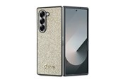 Handys - Cover & Cases - GUESS 4G Glitter Script Case for Samsung Galaxy Z Fold 6 - Gold - 3666339322700