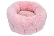 Hunde - Dogman Bett Plüsch Rosa S - 804926