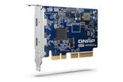 Controller - QNAP QXP-40G2UC - USB adapter - PCIe 4.0 x4 - USB4 x 2 - QXP-40G2UC