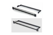 Netzwerkzubehör - StarTech.com Startech blank keystone patch panel - 1U - 19" - with cable management bar for RJ45 - TAA Compliant - C6PANELSTP481UCM